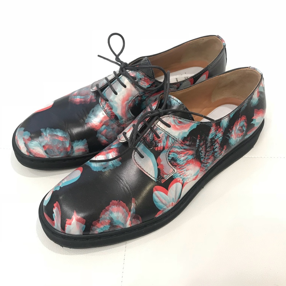 MAISON MARTIN MARGIELA Platform Oxfords Sz 40.5 - Picture 2 of 7